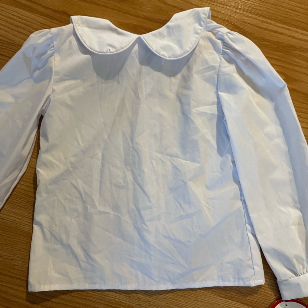 Funtasia too NWT white blouse